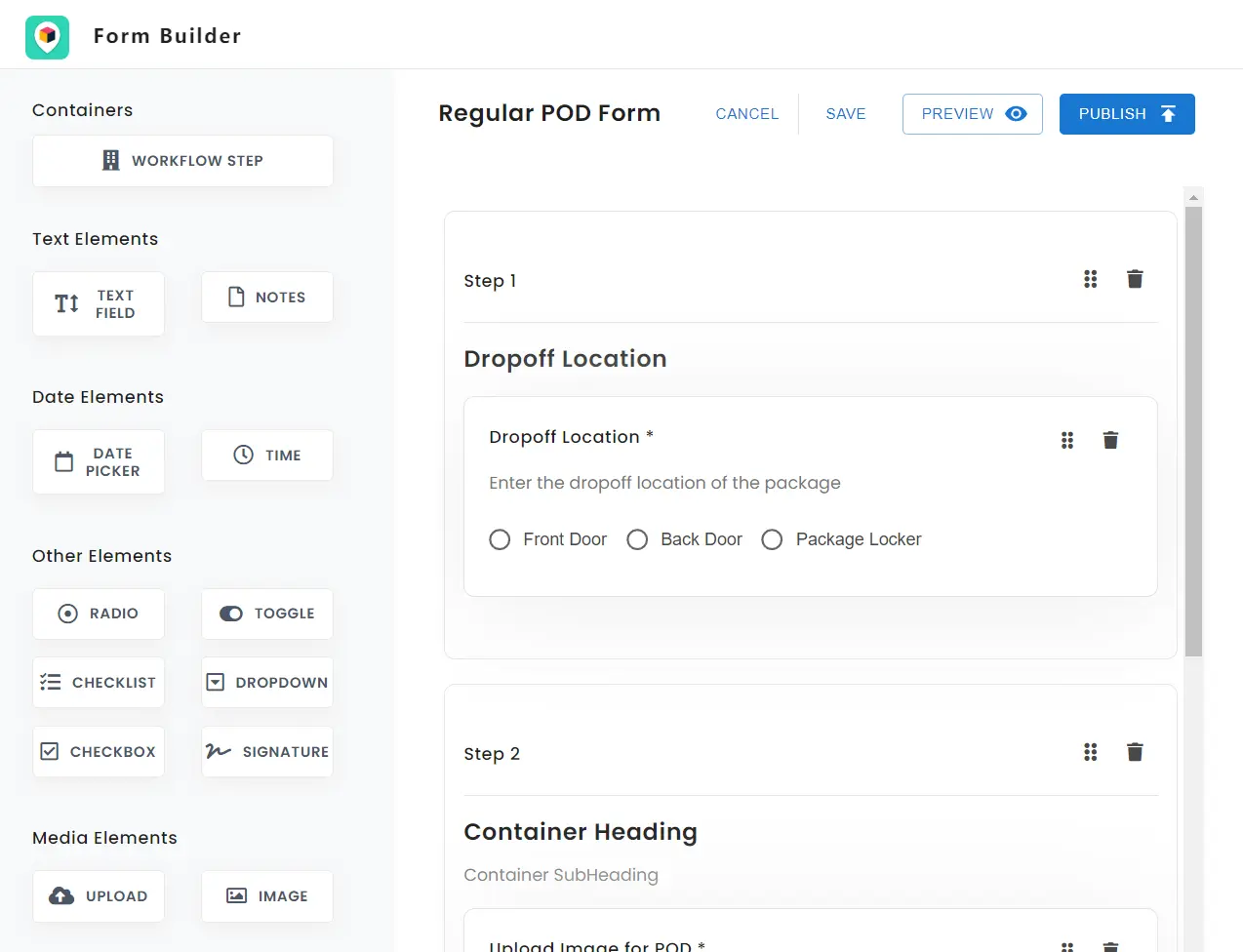 Form Builder React